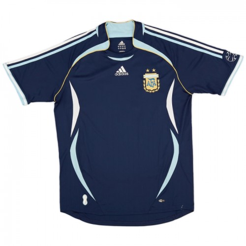 Camisola do Argentina 2006 Equipamento Alternativo Retro Camisola do Argentina 2006 Equipamento Alternativo Retro
